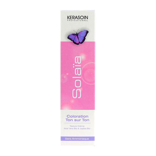 Coloration ton sur ton Solaïa 8.0 blond clair