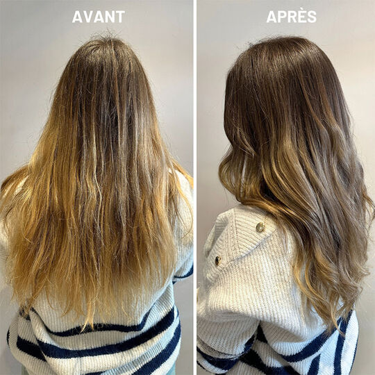 Soin repigmentant cheveux naturels ou colorés cendreur