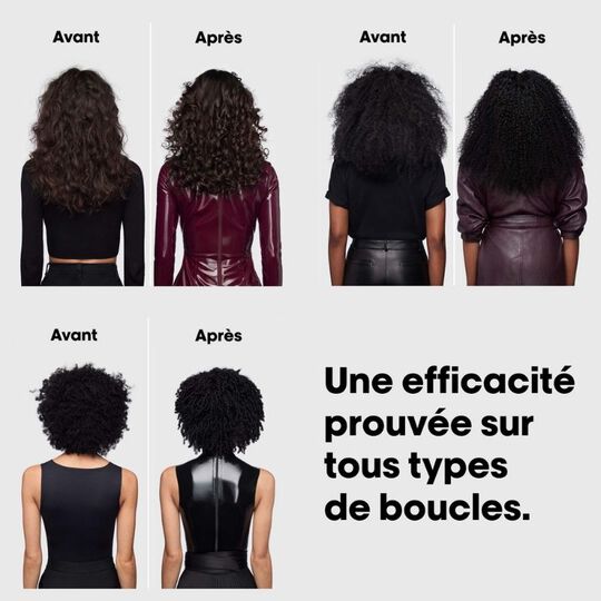 Trio coiffant pour cheveux bouclés à frisés Curl Expression