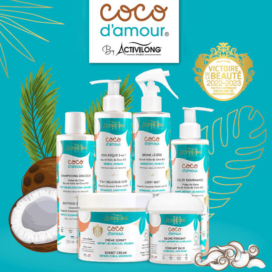 Brume légère cheveux secs et texturés Coco d'amour