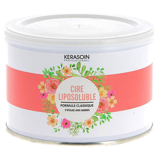 Pot de cire rose classique pour tous types de peaux 400ml