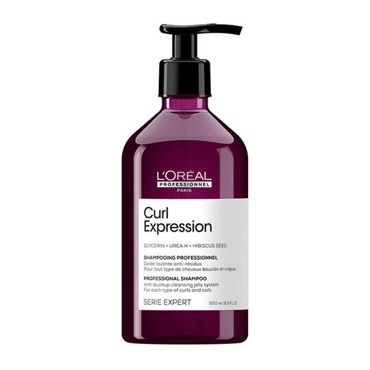 Gelée lavante anti-résidus pour cheveux bouclés ou crépus Curl Expression 500ml