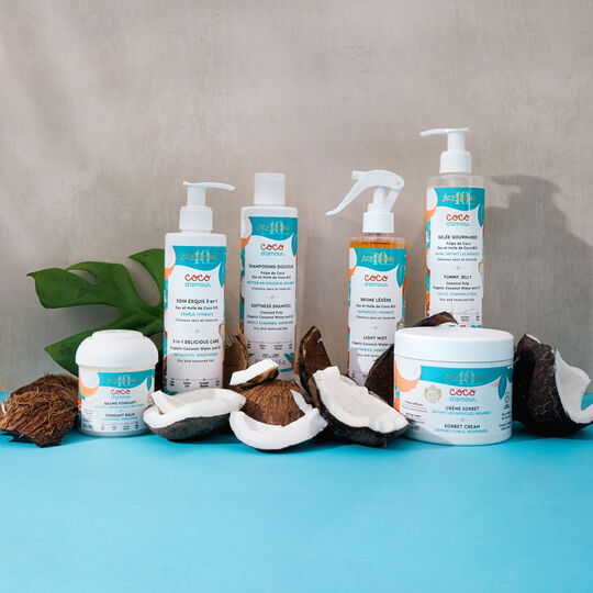 Gelée gourmande cheveux secs et texturés Coco d'amour