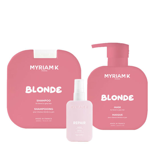 Rituel pour cheveux blonds et gris