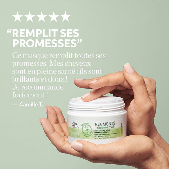 Masque hydratant régénérant pour tous types de cheveux Renewing Elements