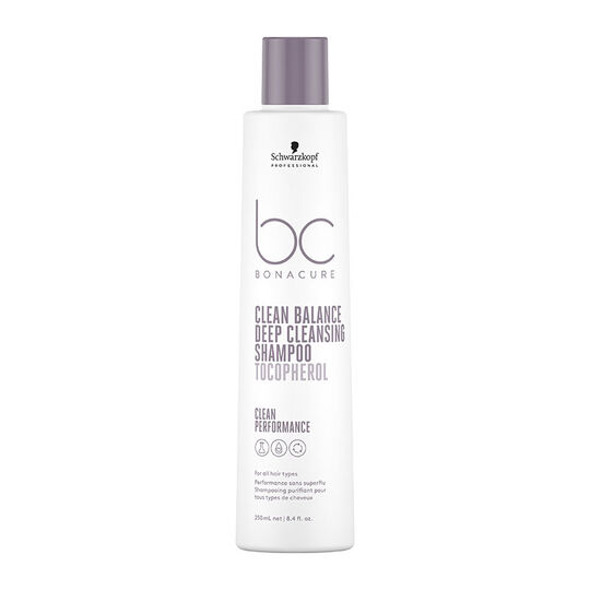 Shampooing antipollution pour tous types de cheveux BC Clean Balance
