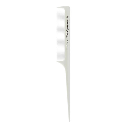 Peigne a queue T260 Blanc