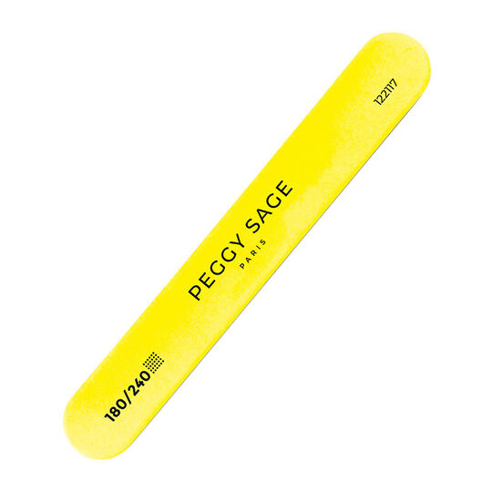 Mini lime à ongles néon ongles naturels 180/240 yellow