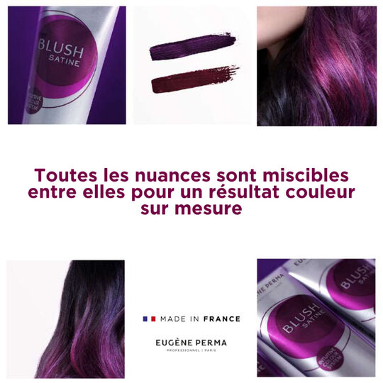 Coloration temporaire Blush Satine Argent Blanc
