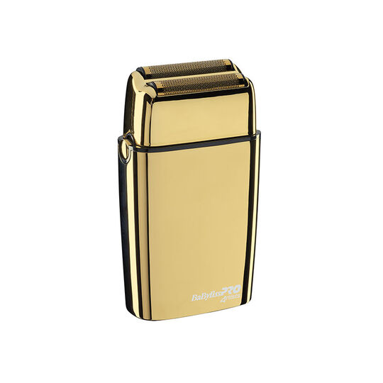 Rasoir professionnel rechargeable en métal FOILFX02 gold