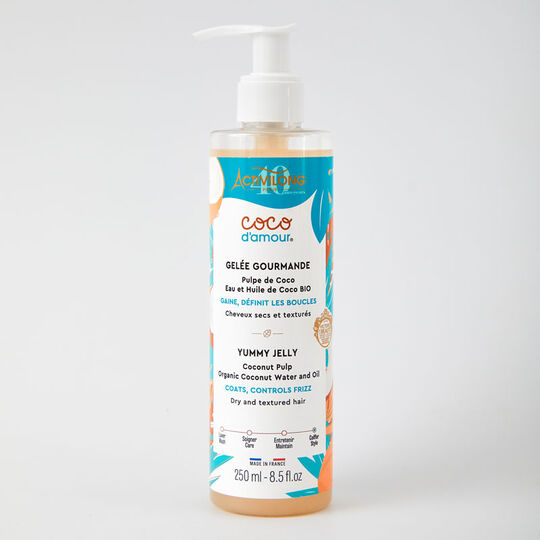Gelée gourmande cheveux secs et texturés Coco d'amour