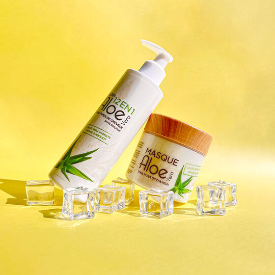 Masque pour tous types de cheveux Aloe Vera