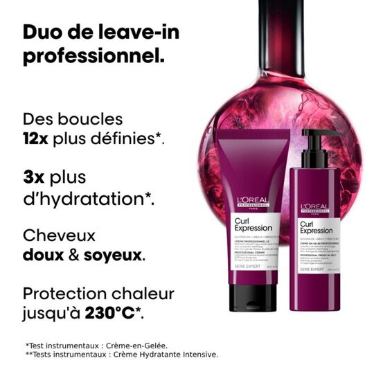 Duo coiffant pour cheveux frisés à crépus Curl Expression