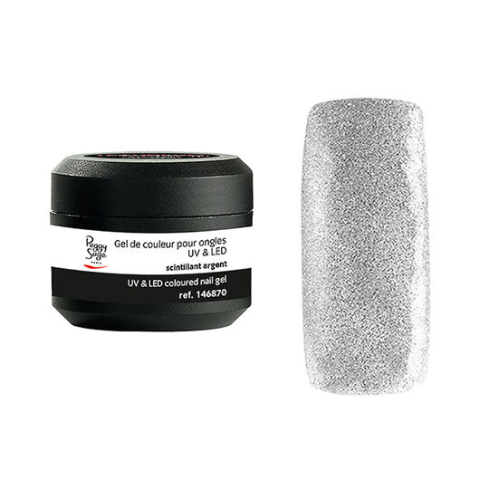 Gel UV Color it ! scintillant argent