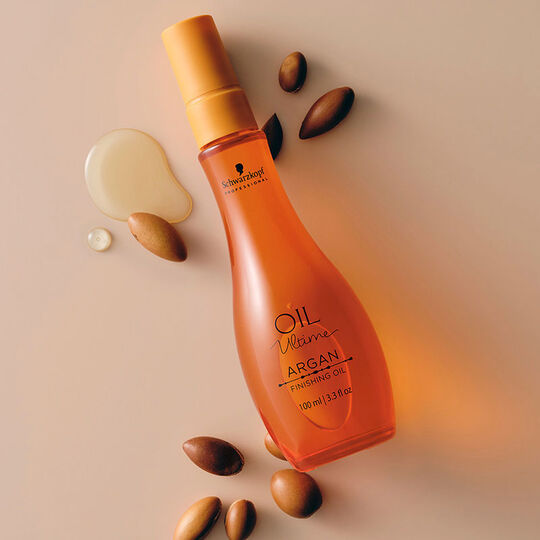 Huile de finition Argan pour cheveux moyens à épais