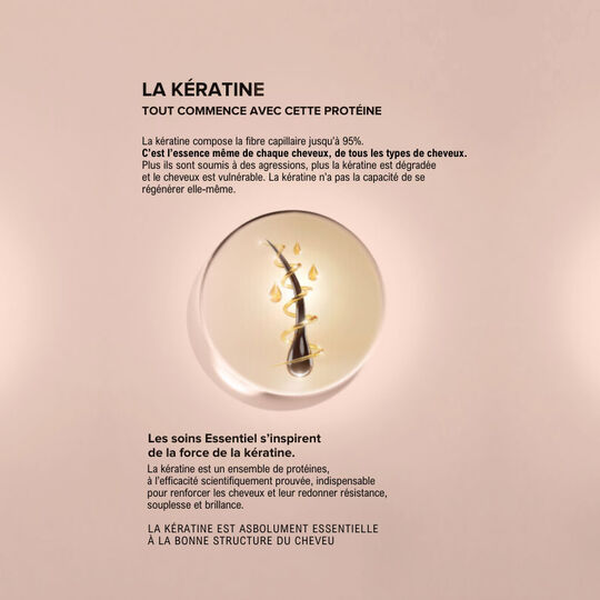 Masque réparateur Essentiel Keratin format voyage 50ml