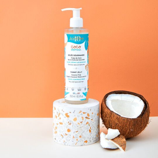 Gelée gourmande cheveux secs et texturés Coco d'amour