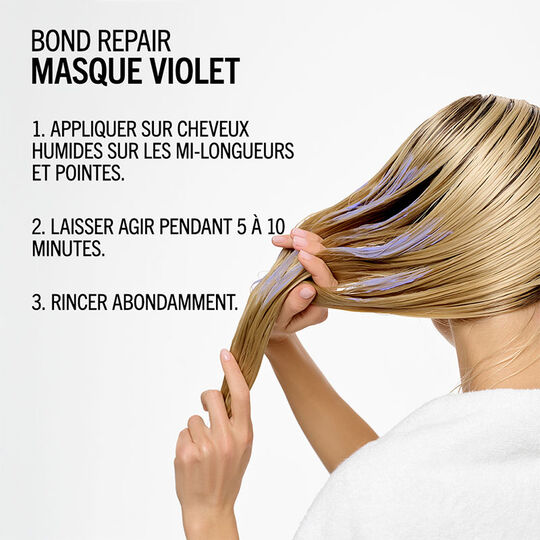 Masque violet Blondme Bond Repair Neutralisant