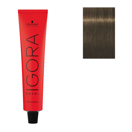 Coloration permanente Igora Royal 6-4 blond foncé beige
