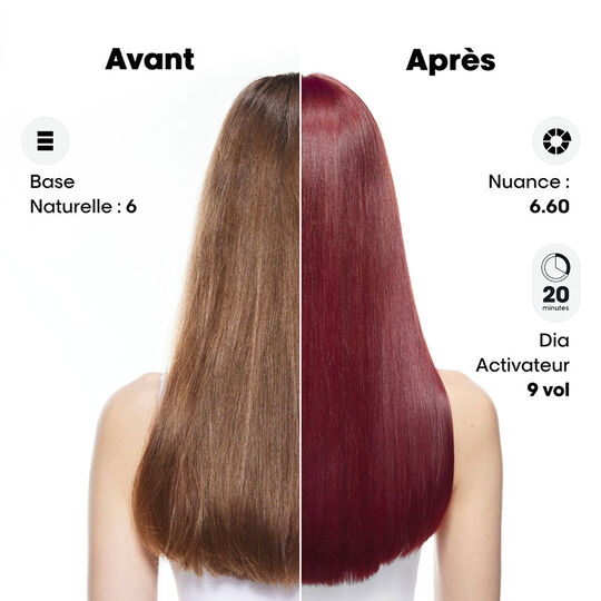 Coloration ton sur ton Dia Color 8.3 blond clair doré