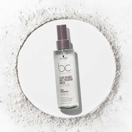 Eau anti-pollution pour tous types de cheveux BC Clean Balance