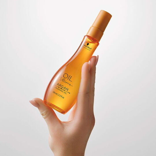 Huile de finition Argan pour cheveux moyens à épais
