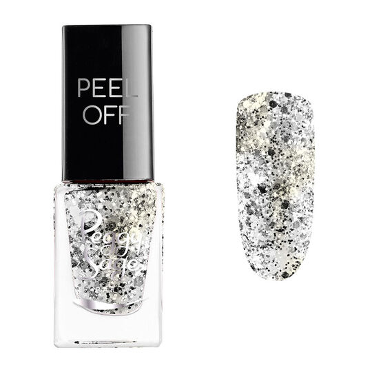 Vernis à ongles mini silver glitter