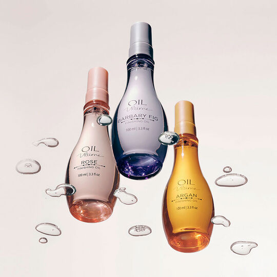 Huile de finition Rose pour cheveux fins ou stressés