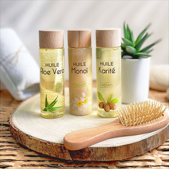 Huile de monoï de Tahiti non parfumée
