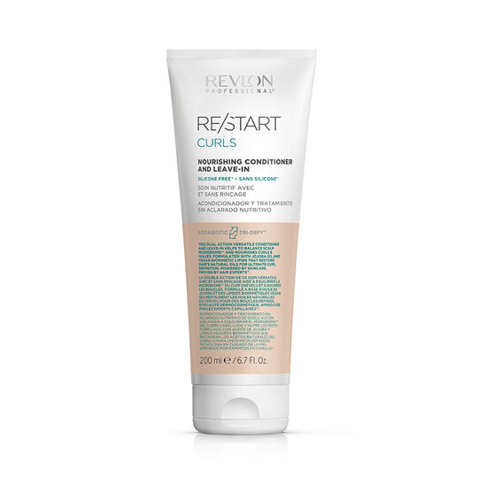 Soin nutritif pour cheveux bouclés avec et sans rinçage Restart Curls