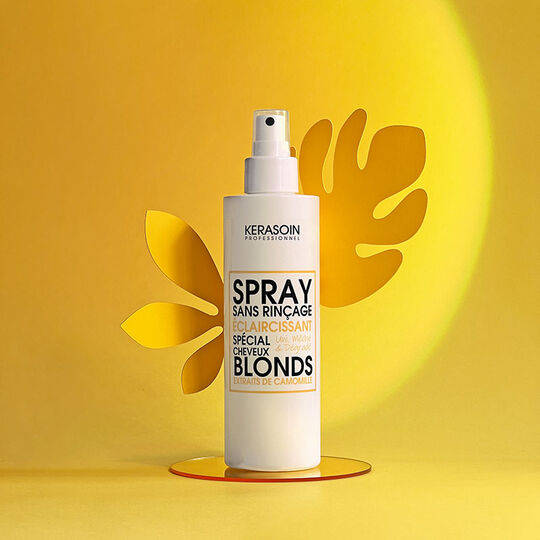 Rituel éclaircissant pour cheveux blonds naturels shampooing et spray