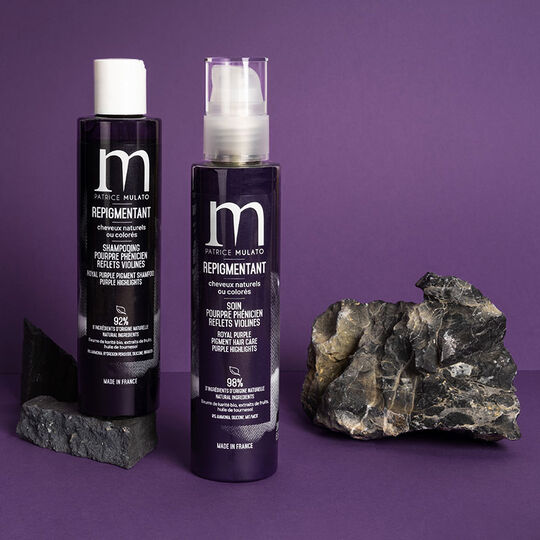 Rituel repigmentant shampooing + soin pourpre phénicien
