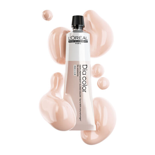 Coloration ton sur ton Dia Color 8.3 blond clair doré