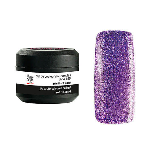Gel UV Color it ! scintillant violet