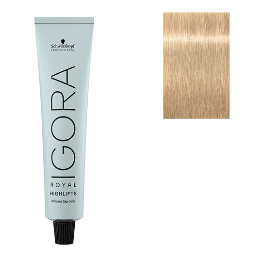 Coloration permanente Igora Royal 10-4 blond très très clair beige