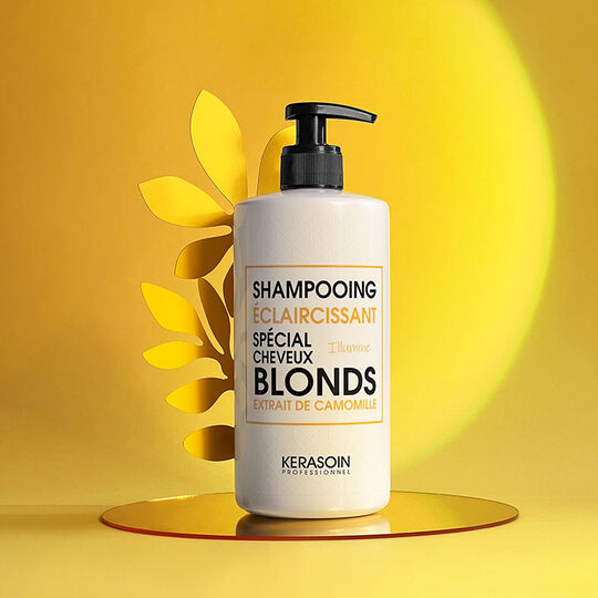 Rituel éclaircissant pour cheveux blonds naturels shampooing et spray