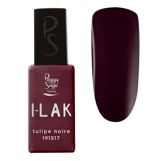Vernis semi-permanent I-LAK tulipe noire