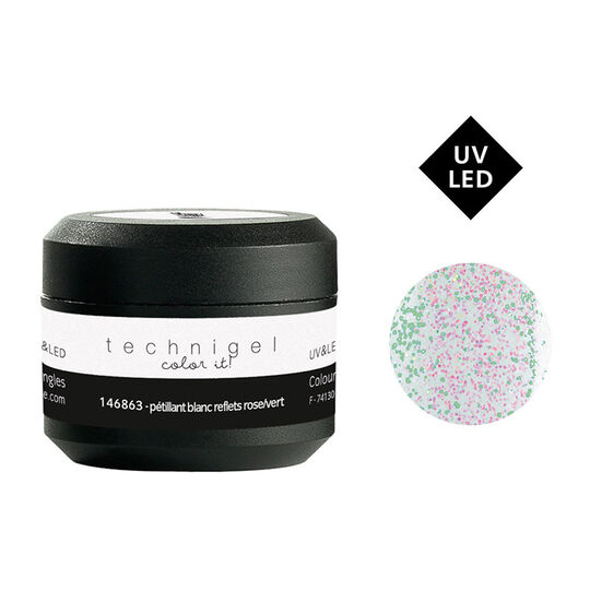 Gel UV Color it ! petillant blanc rose