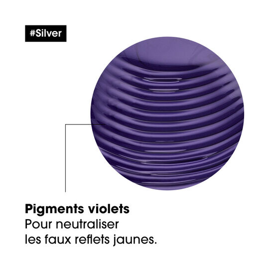 Duo recharge déjaunissant Silver + shampooing 300ml