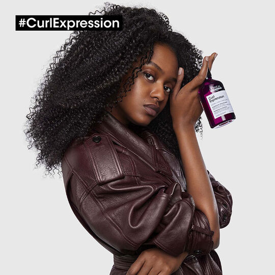 Gelée lavante anti-résidus pour cheveux bouclés ou crépus Curl Expression 300ml
