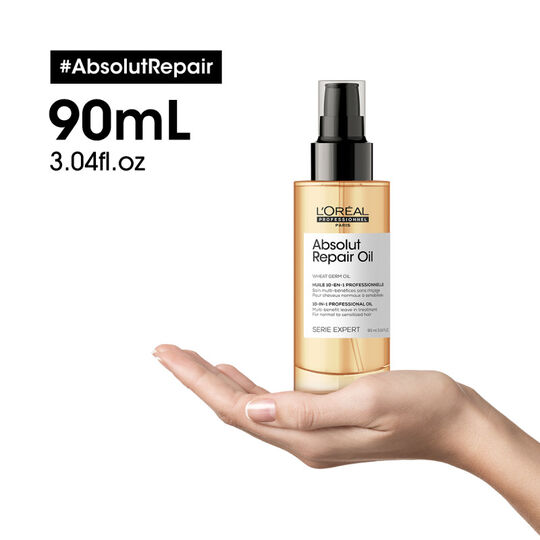 Huile 10 en 1 pour cheveux normaux à sensibilisés Absolut Repair 90 ml
