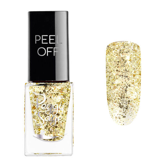 Vernis à ongles mini gold glitter