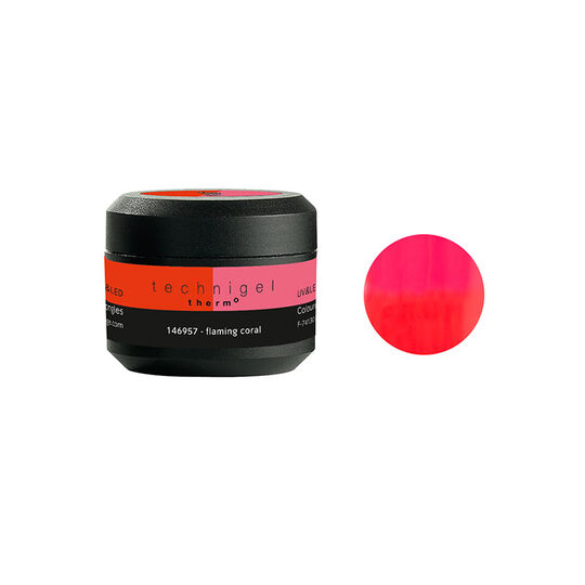Gel de couleur UV & LED thermo Magic Style flaming coral