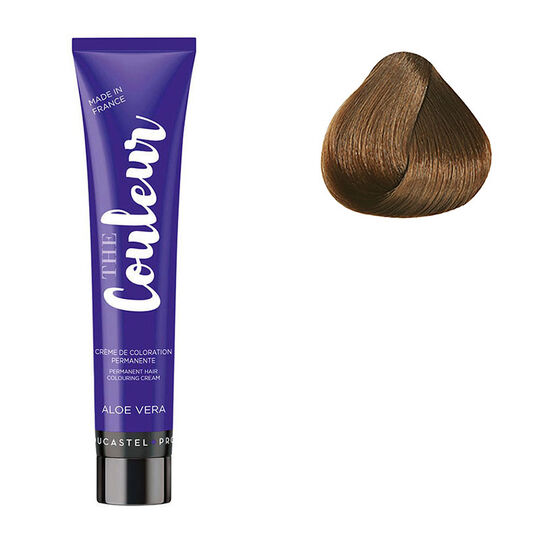 Coloration permanente The Couleur 8.74 Blond clair marron cuivré